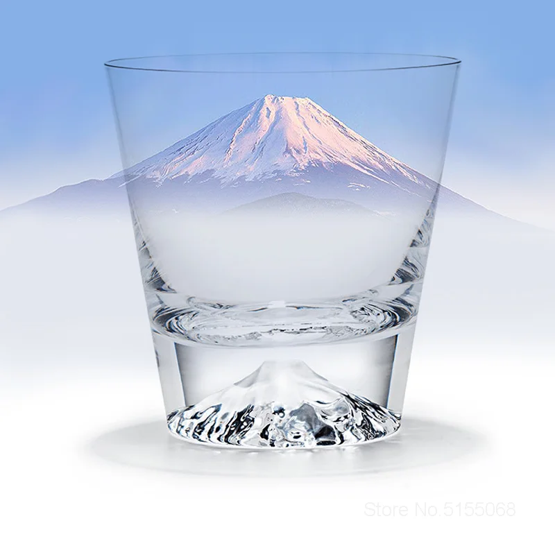 Wine Xo - Japon Fuji Dağı Kristal Şarap Kadehi