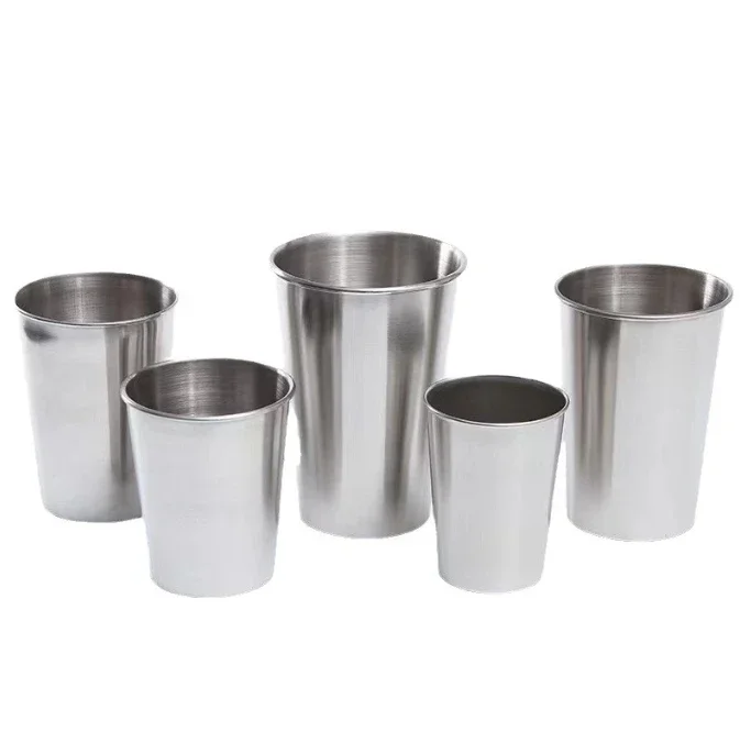 Wine Beer Brand - Paslanmaz çelik Metal fincan bira bardak