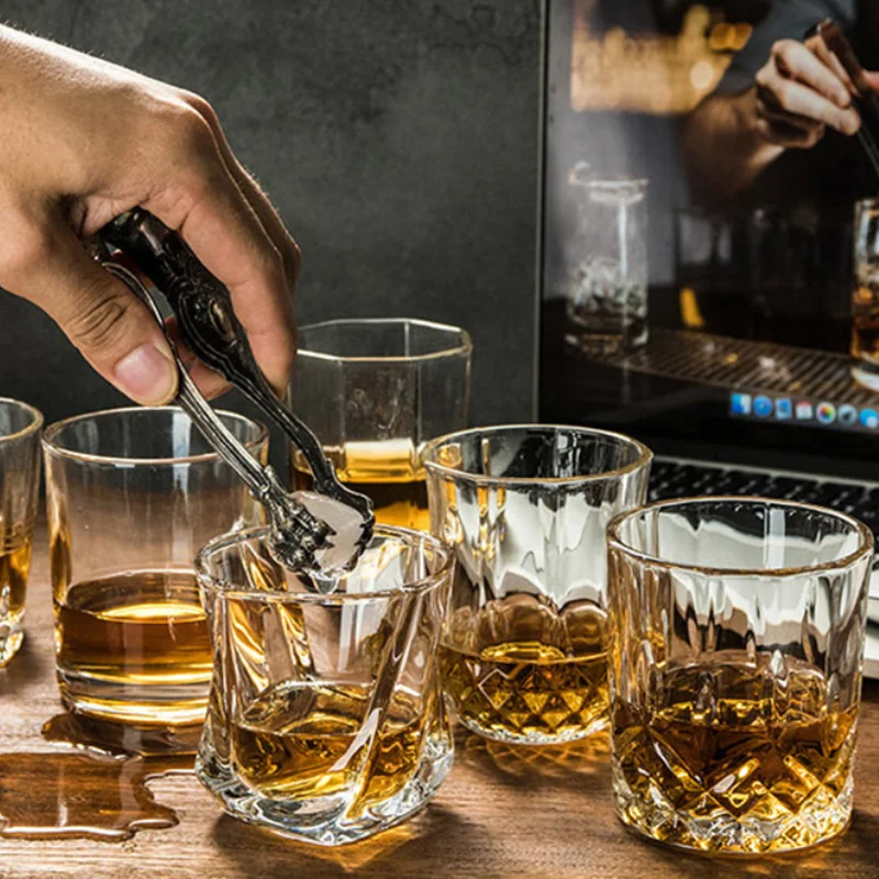 Wine Beer Spirit - Şeffaf El Yapımı şarap bardağı Avrupa