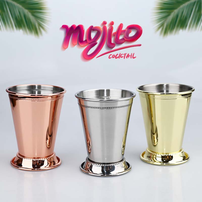Wine Beer Mix Drink - 350ml nane Julep kupa paslanmaz çelik