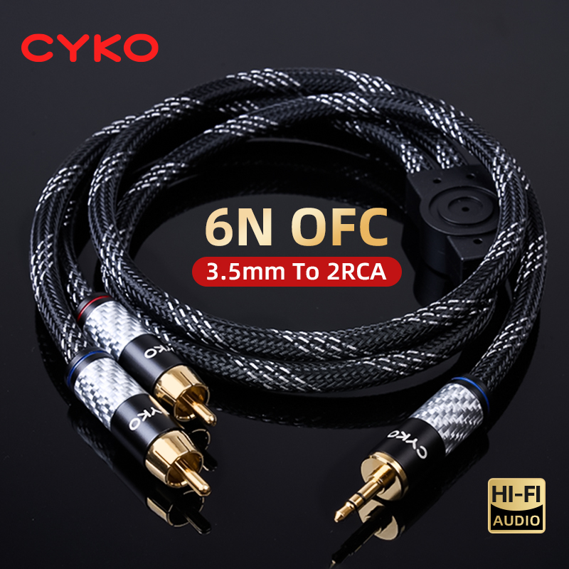 Wine Xo - CYKO Hifi 6N OFC Ses Kablosu