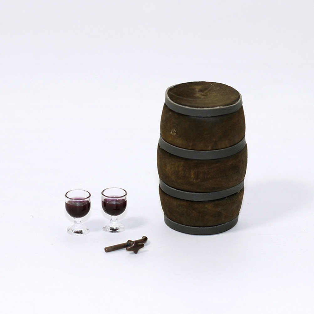 Minik Ahşap Kırmızı Şarap Fıçı - Wine Beer Garden incelemesi ve fiyatı