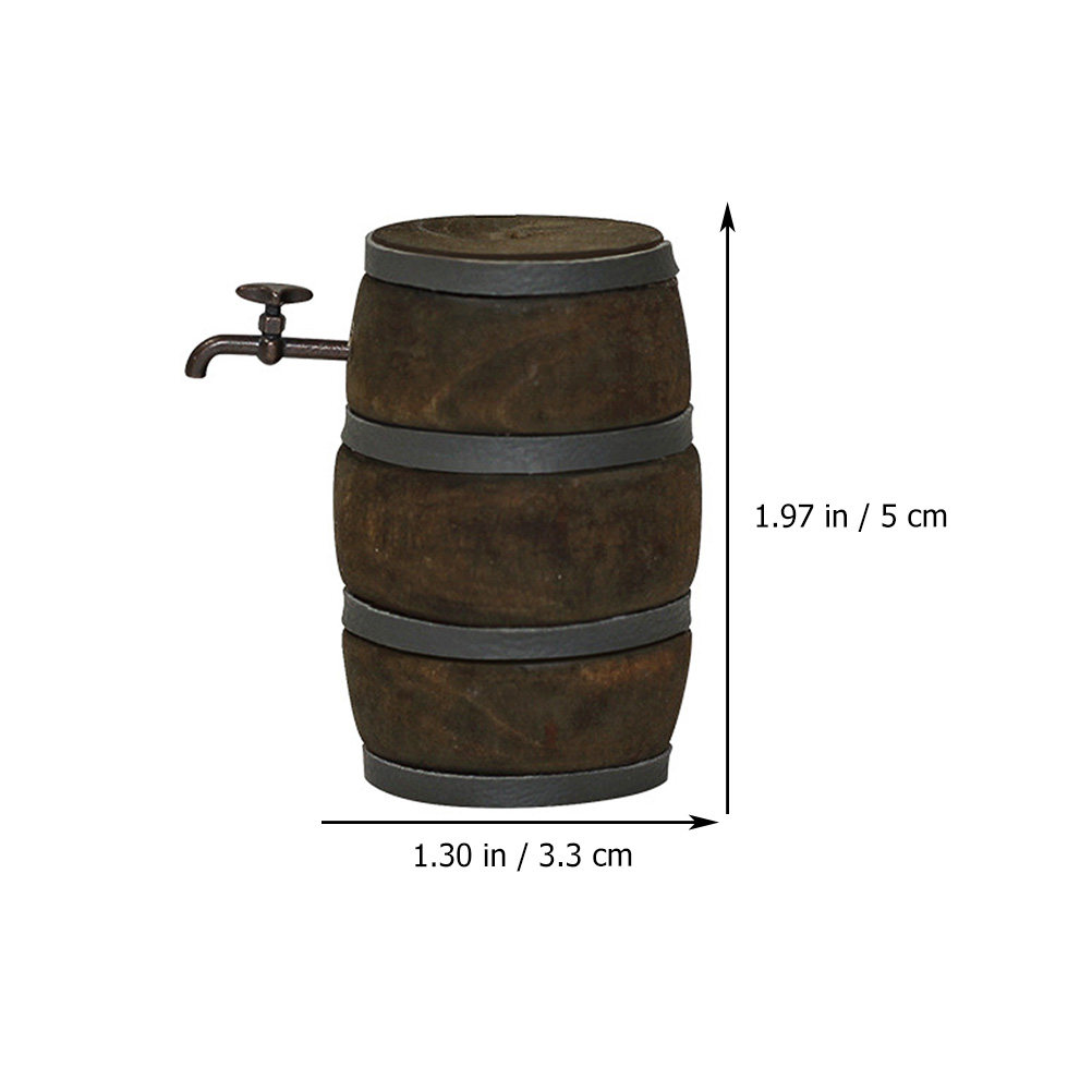 Minik Ahşap Kırmızı Şarap Fıçı - Wine Beer Garden incelemesi ve fiyatı