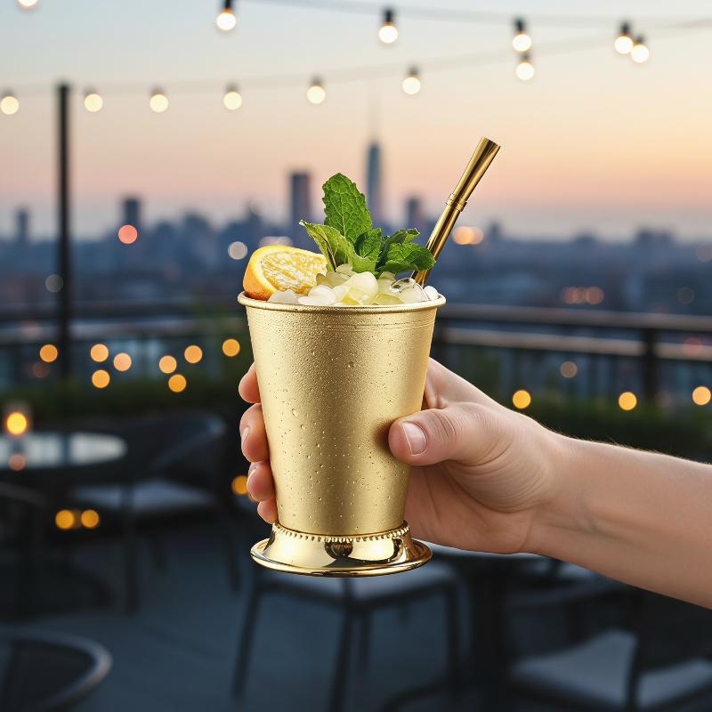 Paslanmaz Çelik Mint Julep Kup - Wine Beer Mix Drink incelemesi ve fiyatı