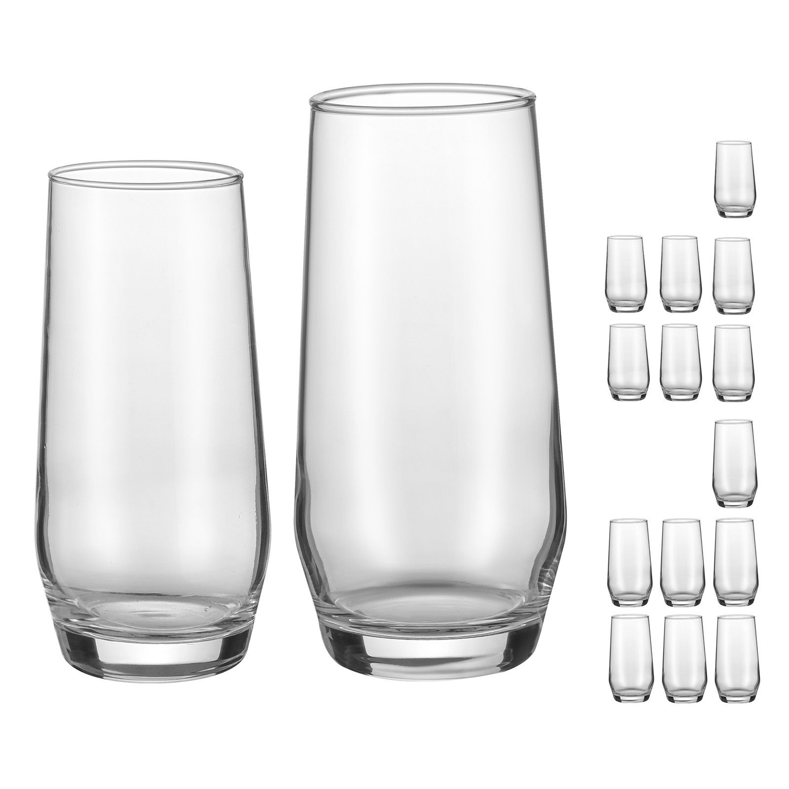 İçecek Bardakları Seti, 16 Par - Wine Beer Mix Drink incelemesi ve fiyatı